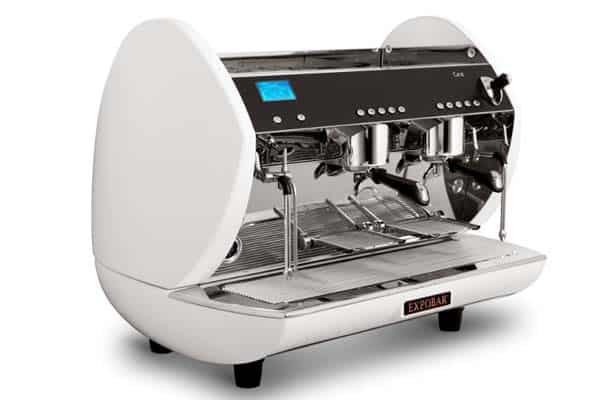 2 Group Carat espresso machine - White