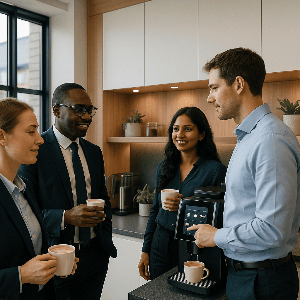 Essential features in a commercial office coffee machine