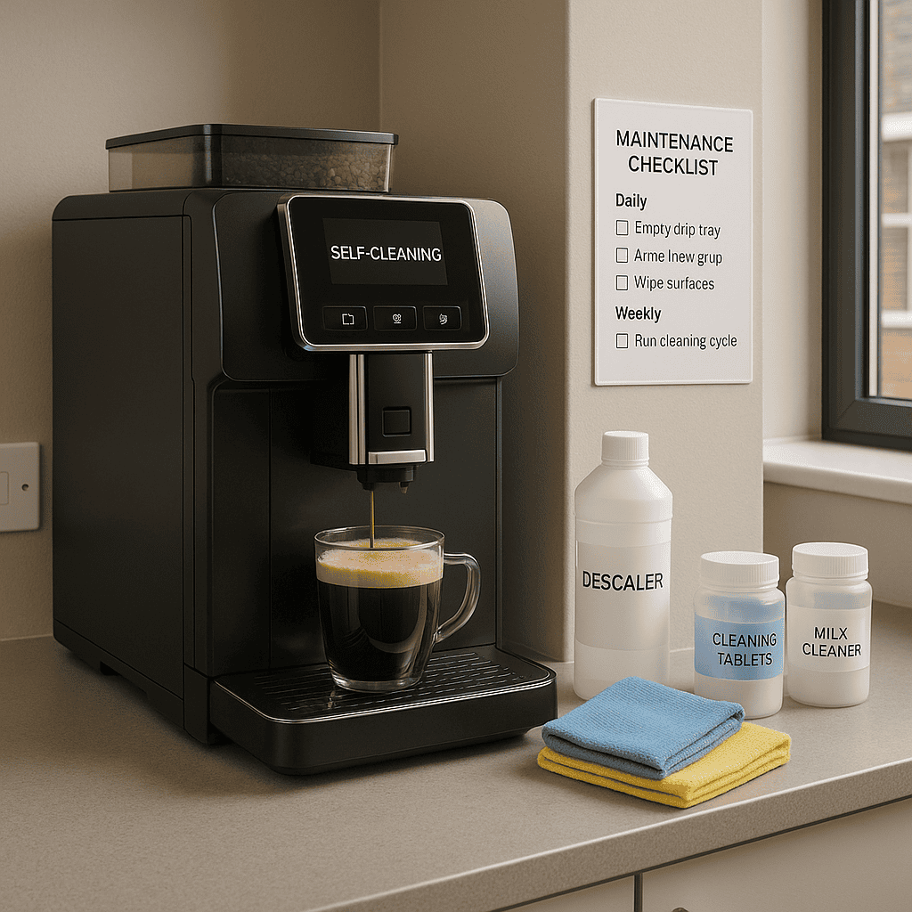 Guide to workplace coffee care and machine upkeep for busy offices